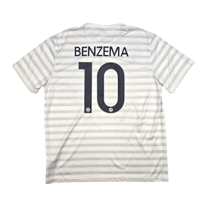 2014/15 France Away Football Shirt (XL) Nike 10 Benzema - Football Finery - FF302502