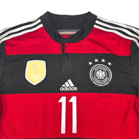 2014/15 Germany Away Football Shirt (L) Adidas 11 Klose - Football Finery - FF300972