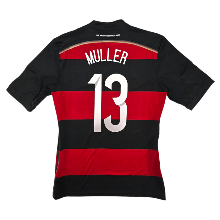 2014/15 Germany Away Football Shirt (M) Adidas 13 Muller - Football Finery - FF300363