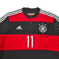 2014/15 Germany Away Football Shirt (XL) Adidas 11 Klose - Football Finery - FF303534