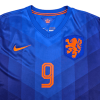 2014/15 Holland Away Football Shirt (XL) Nike #9 Van Persie - Football Finery - FF204503