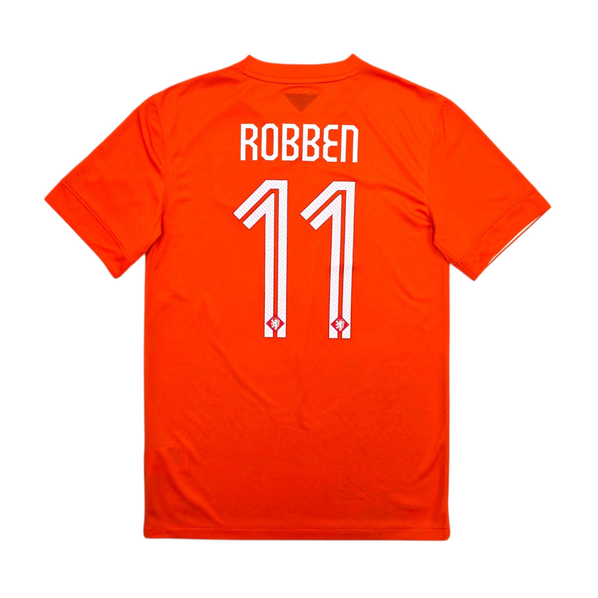 2014/15 Holland Home Football Shirt (S) Nike 11 Robben - Football Finery - FF305749