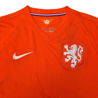 2014/15 Holland Home Football Shirt (S) Nike - Football Finery - FF305323