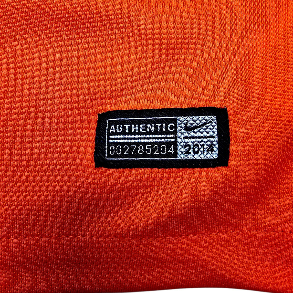 2014/15 Holland Home Football Shirt (S) Nike - Football Finery - FF305323