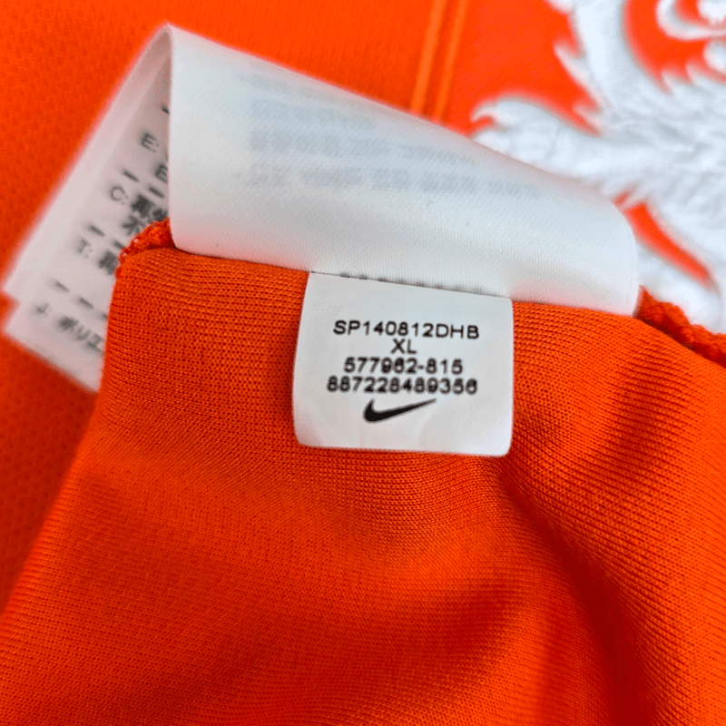 2014/15 Holland Home Football Shirt (XL) Nike #11 Robben - Football Finery - FF204551