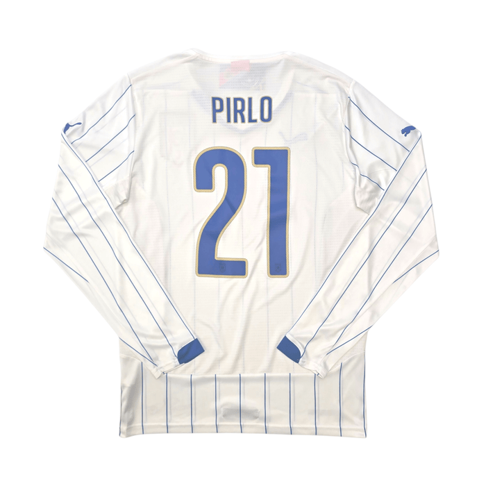 2014/15 Italy Away Football Shirt (M) Puma 21 Pirlo - Football Finery - FF303915