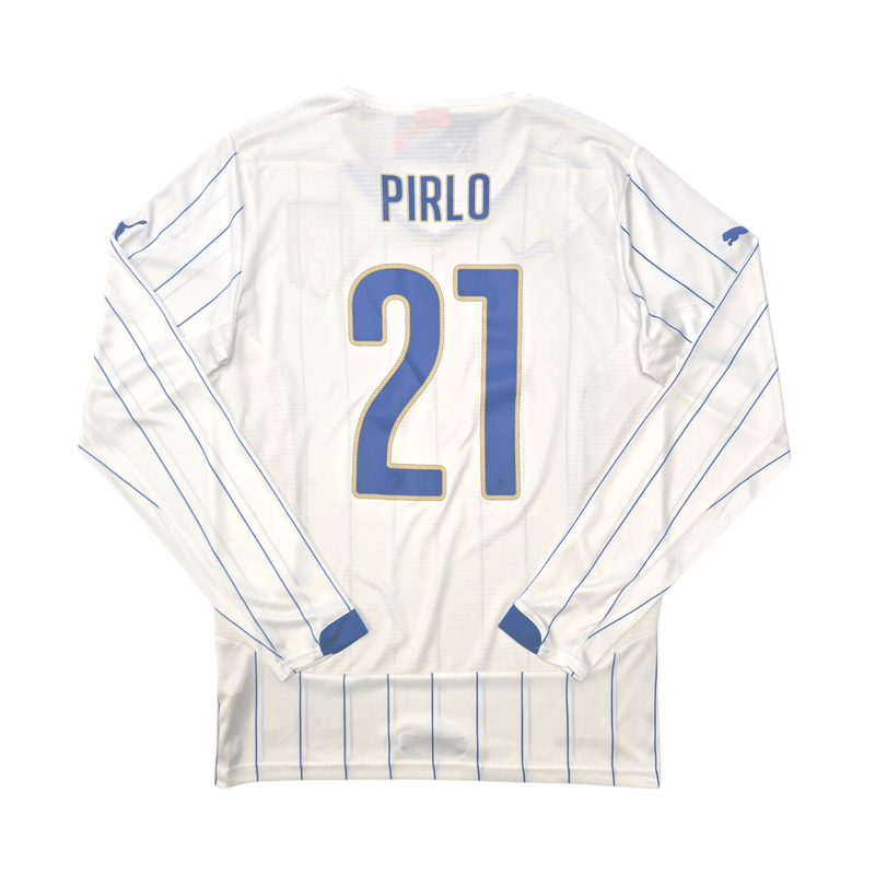 2014/15 Italy Away Football Shirt (M) Puma 21 Pirlo - Football Finery - FF303915