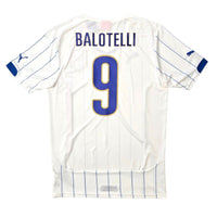 2014/15 Italy Away Football Shirt (M) Puma 9 Balotelli - Football Finery - FF305350
