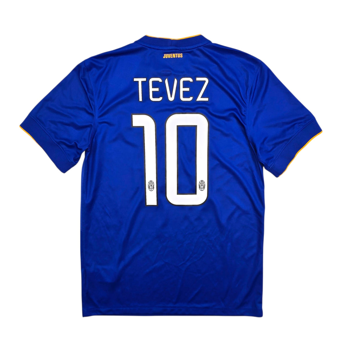 2014/15 Juventus Away Football Shirt (M) Nike 10 Tevez (BNWTs) - Football Finery - FF305669