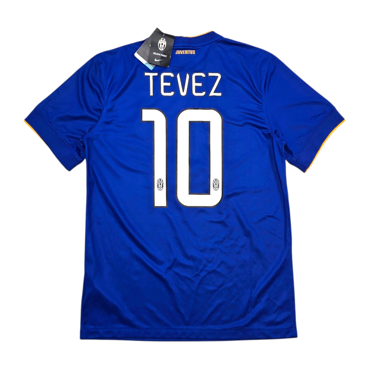 2014/15 Juventus Away Football Shirt (M) Nike 10 Tevez (BNWTs) - Football Finery - FF305670