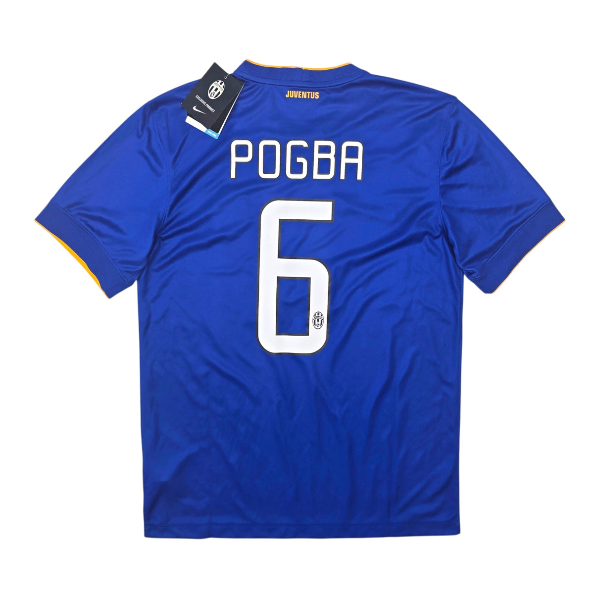 2014/15 Juventus Away Football Shirt (M) Nike 6 Pogba (BNWTs) - Football Finery - FF305673