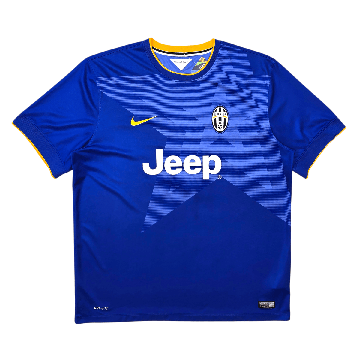 2014/15 Juventus Away Football Shirt (XL) Nike 10 Tevez - Football Finery - FF302751