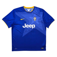 2014/15 Juventus Away Football Shirt (XL) Nike 10 Tevez - Football Finery - FF302751