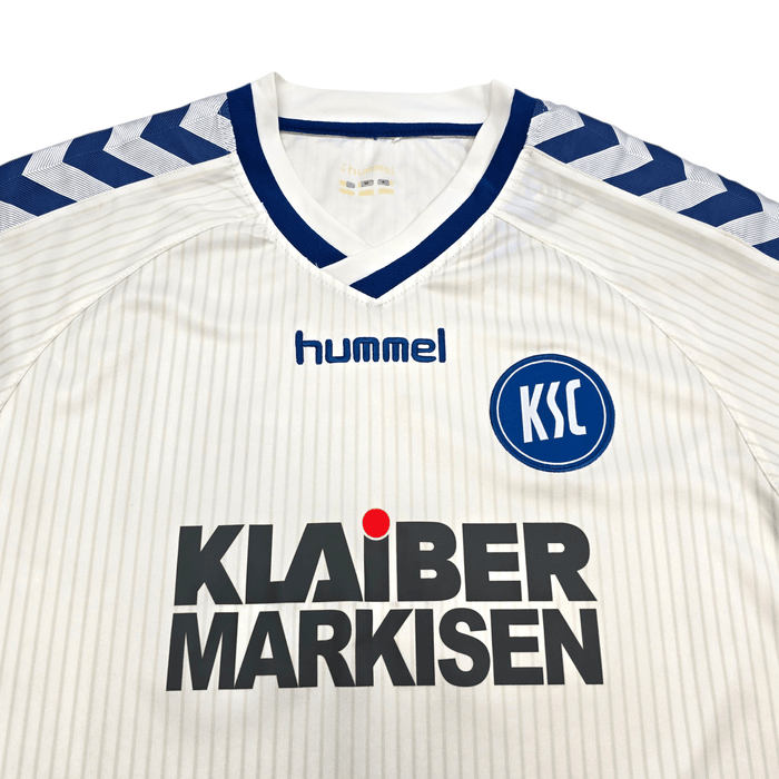 2014/15 Karlsruher SC Away Football Shirt (M) Hummel - Football Finery - FF304058