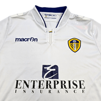 2014/15 Leeds United Home Football Shirt (L) Macron - Football Finery - FF305459