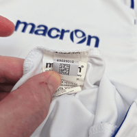 2014/15 Leeds United Home Football Shirt (L) Macron - Football Finery - FF305459