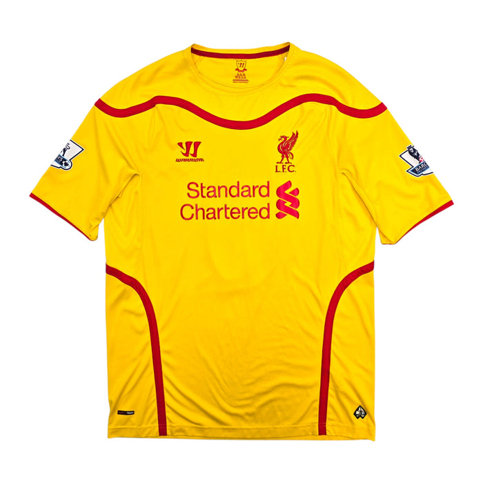 2014/15 Liverpool Away Football Shirt (XL) Warrior 8 Gerrard - Football Finery - FF304675