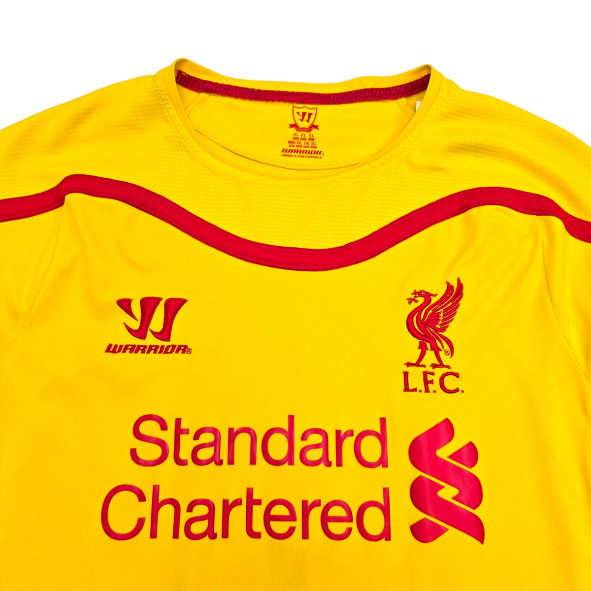 2014/15 Liverpool Away Football Shirt (XL) Warrior 8 Gerrard - Football Finery - FF304675