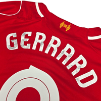 2014/15 Liverpool Home Football Shirt (L) Warrior #8 Gerrard - Football Finery - FF300828