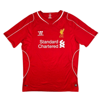 2014/15 Liverpool Home Football Shirt (L) Warrior #8 Gerrard - Football Finery - FF300828