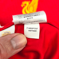 2014/15 Liverpool Home Football Shirt (L) Warrior #8 Gerrard - Football Finery - FF300828