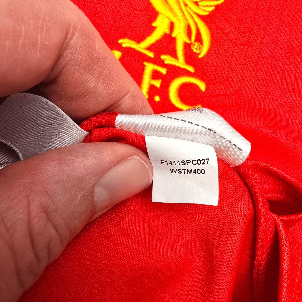 2014/15 Liverpool Home Football Shirt (M) Warrior 8 Gerrard - Football Finery - FF301164