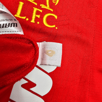 2014/15 Liverpool Home Football Shirt (M) Warrior 8 Gerrard - Football Finery - FF301164