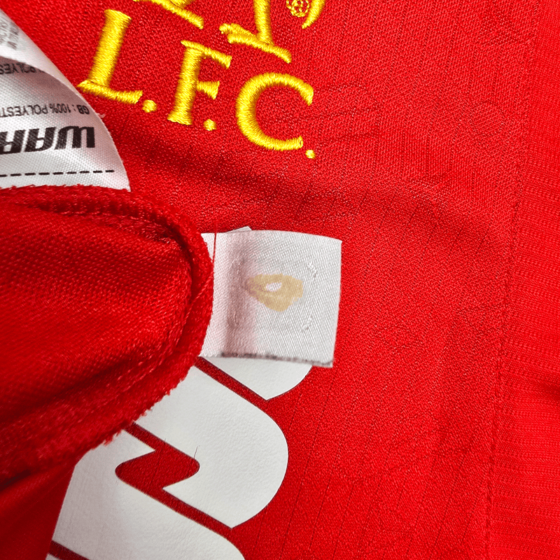 2014/15 Liverpool Home Football Shirt (M) Warrior 8 Gerrard - Football Finery - FF301164