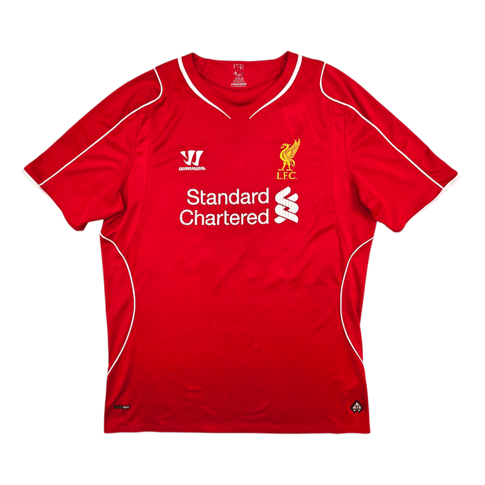 2014/15 Liverpool Home Football Shirt (XL) New Balance 20 Lallana - Football Finery - FF305119