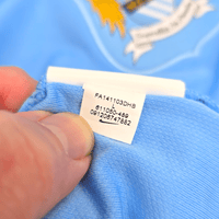 2014/15 Manchester City Home Football Shirt (L) Nike #16 Aguero - Football Finery - FF204576