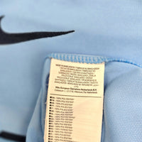 2014/15 Manchester City Home Football Shirt (S) Nike #21 Silva - Football Finery - FF204011