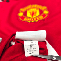 2014/15 Manchester United Home Football Shirt (M) Nike 10 Rooney - Football Finery - FF302110