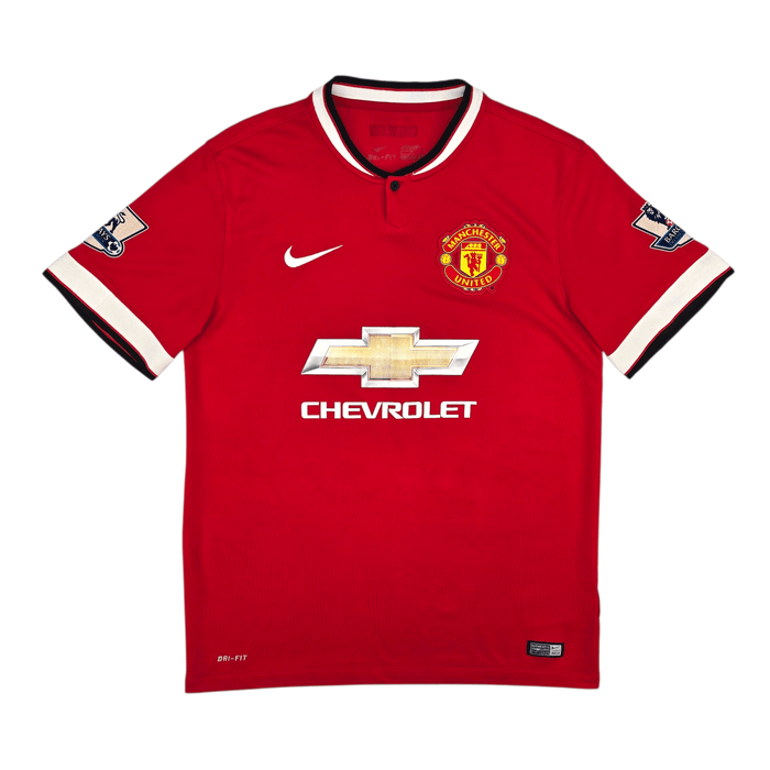 2014/15 Manchester United Home Football Shirt (M) Nike 10 Rooney - Football Finery - FF302110