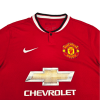2014/15 Manchester United Home Football Shirt (M) Nike 10 Rooney - Football Finery - FF302110