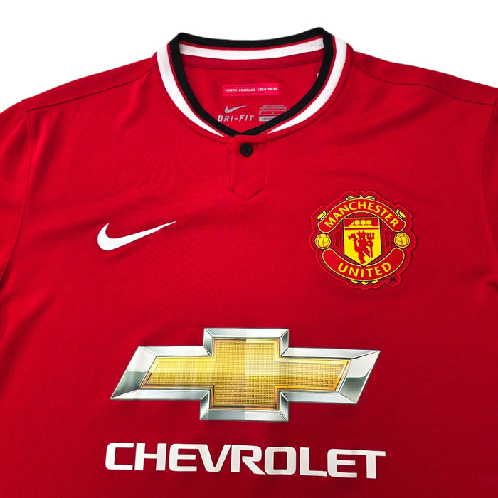 2014/15 Manchester United Home Football Shirt (M) Nike - Football Finery - FF305064