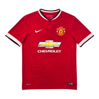 2014/15 Manchester United Home Football Shirt (M) Nike - Football Finery - FF305066