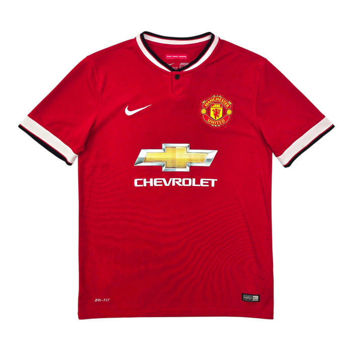 2014/15 Manchester United Home Football Shirt (M) Nike - Football Finery - FF305066