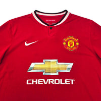 2014/15 Manchester United Home Football Shirt (M) Nike - Football Finery - FF305066