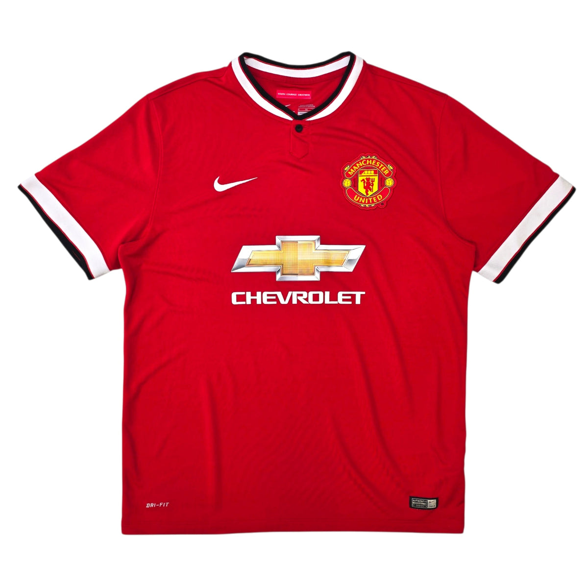 2014/15 Manchester United Home Football Shirt (XL) Nike - Football Finery - FF305072
