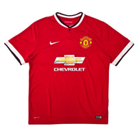 2014/15 Manchester United Home Football Shirt (XL) Nike - Football Finery - FF305072