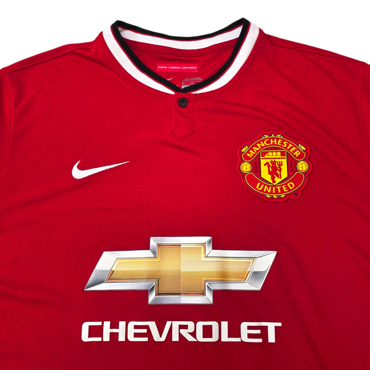 2014/15 Manchester United Home Football Shirt (XL) Nike - Football Finery - FF305072
