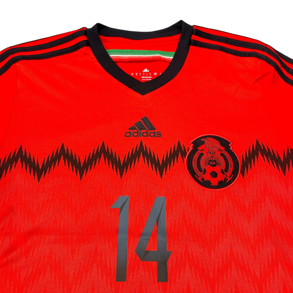 2014/15 Mexico Away Football Shirt (S) Adidas 14 Chicharito - Football Finery - FF302861