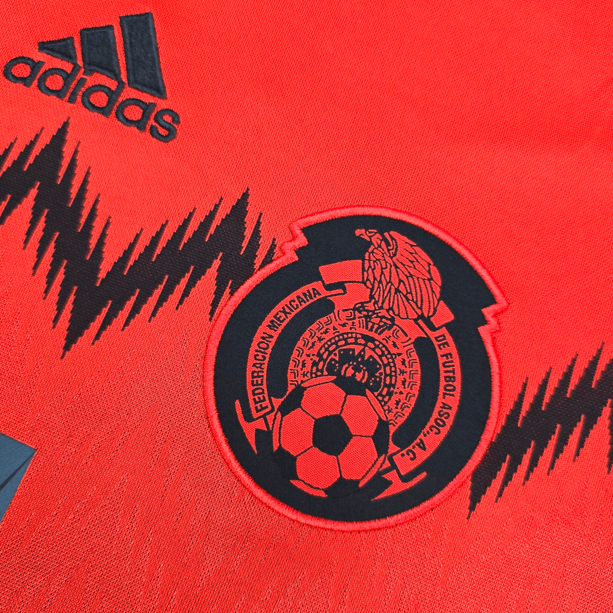 2014/15 Mexico Away Football Shirt (S) Adidas 14 Chicharito - Football Finery - FF302861