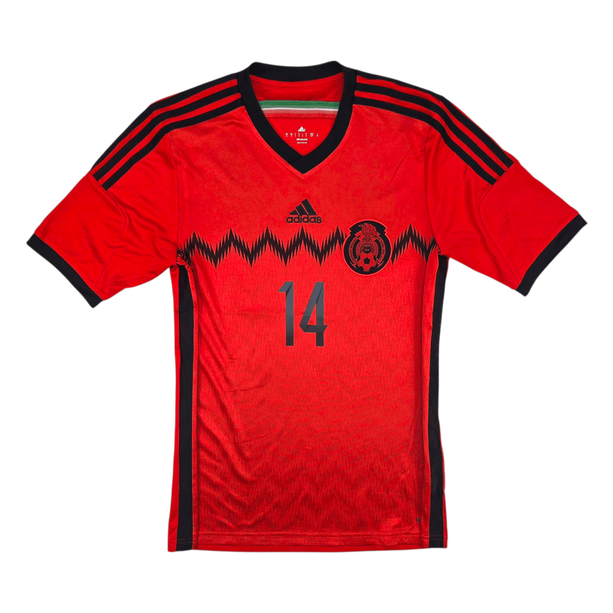 2014/15 Mexico Away Football Shirt (S) Adidas 14 Chicharito - Football Finery - FF302861