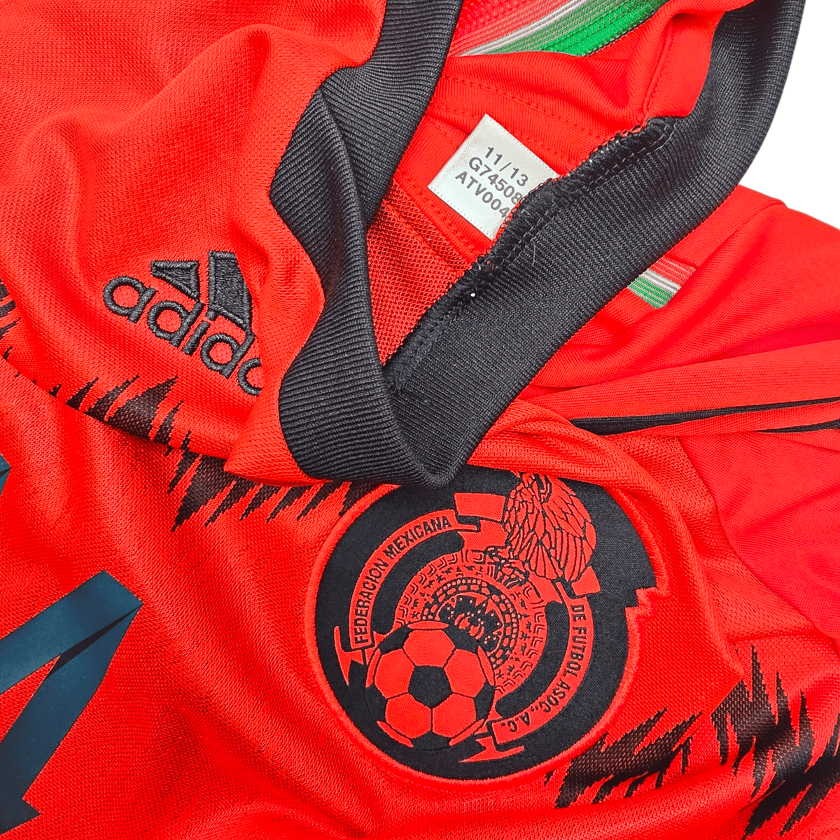 2014/15 Mexico Away Football Shirt (S) Adidas 14 Chicharito - Football Finery - FF305770