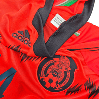 2014/15 Mexico Away Football Shirt (S) Adidas 14 Chicharito - Football Finery - FF305770