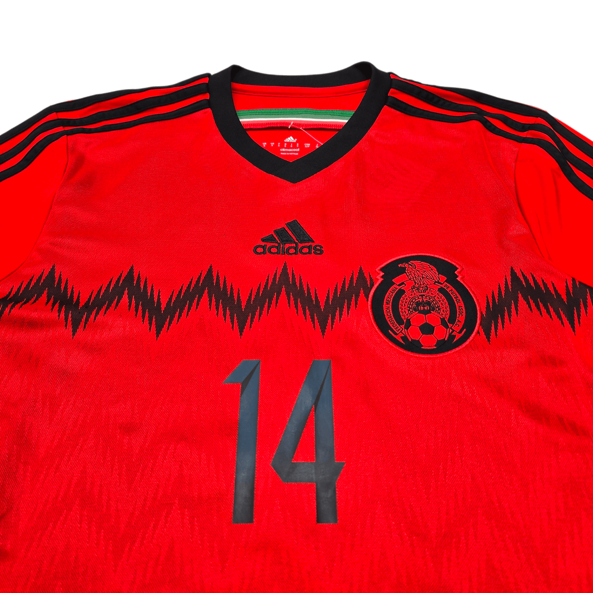 2014/15 Mexico Away Football Shirt (S) Adidas 14 Chicharito - Football Finery - FF305770