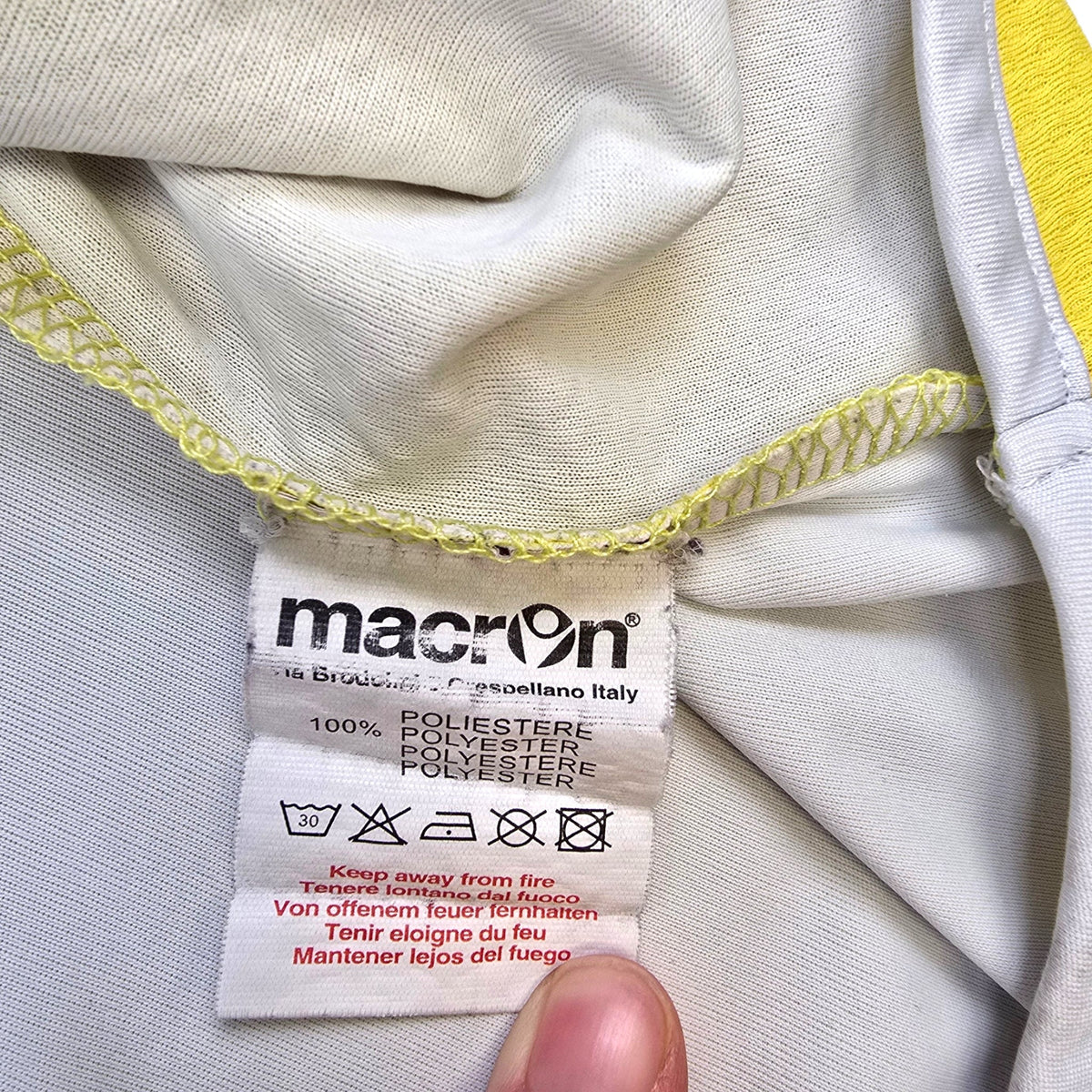 2014/15 Millwall Away Football Shirt (2XL) Macron - Football Finery - FF301837