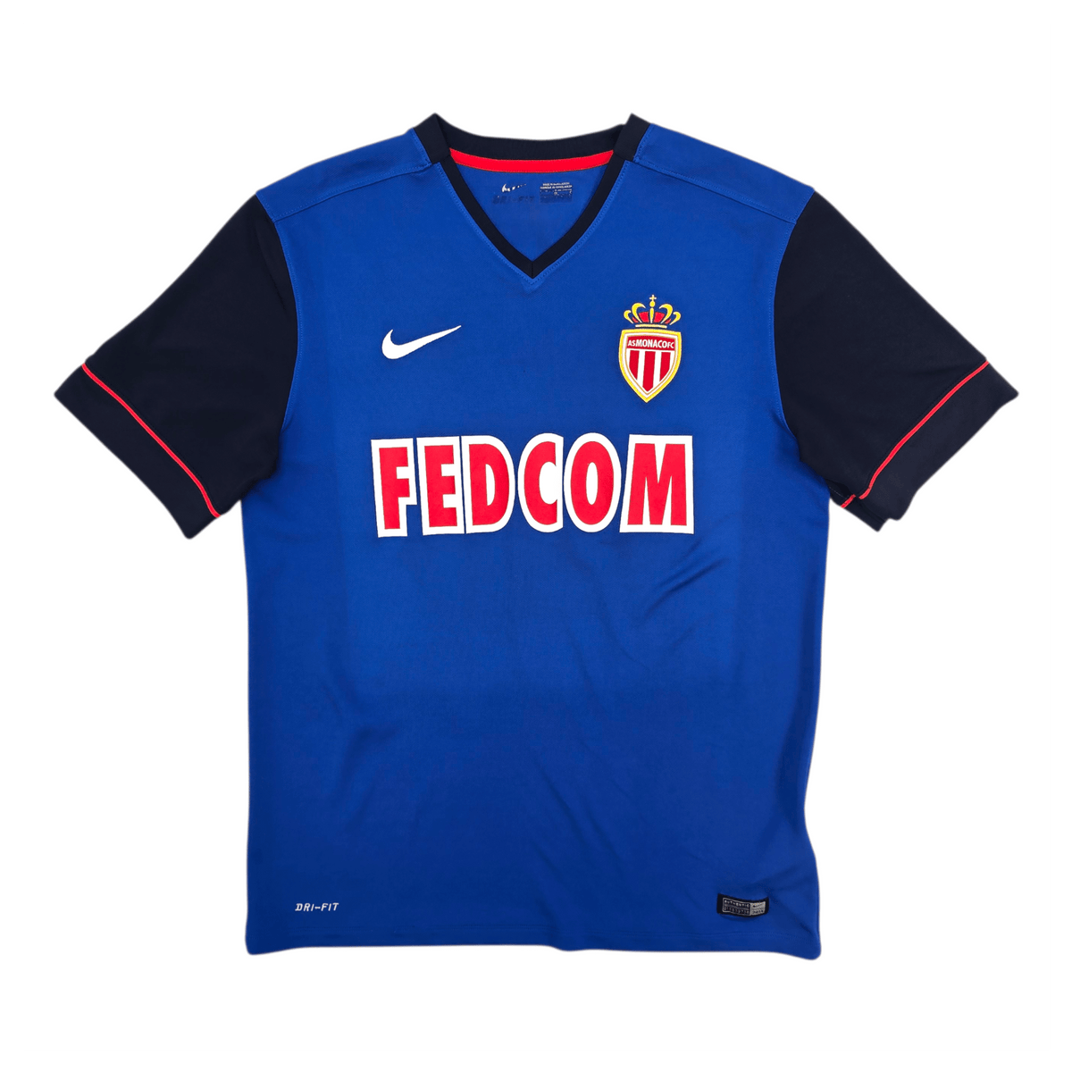 2014/15 Monaco Away Football Shirt (L) Nike 10 Berbatov - Football Finery - FF303478