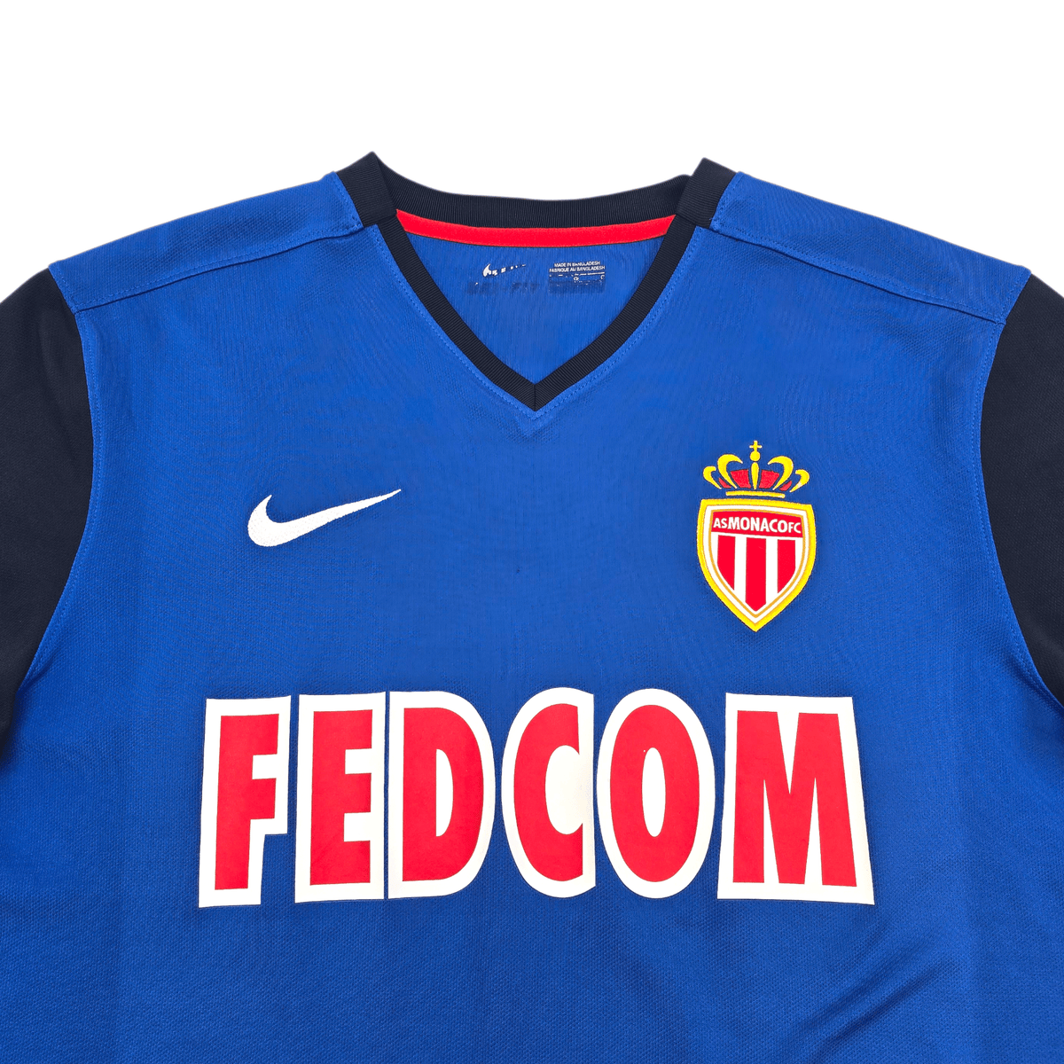 2014/15 Monaco Away Football Shirt (L) Nike 10 Berbatov - Football Finery - FF303478